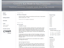 Tablet Screenshot of crossfitkmsf.com